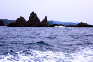 Rocks at Iro-zaki, Japan, East Coast, photography