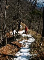 Hiking to Kegon Falls, Japan