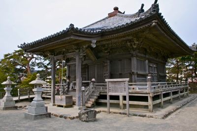 One of several temples along the shores of Matsushima bay