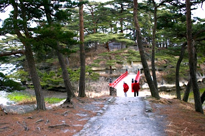 Short trail near Matsushima station