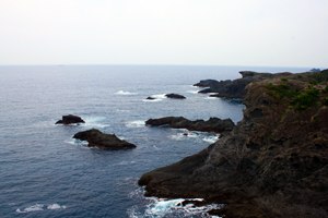 Rocks at wesst izi peninsula, Japan, West Coast, photography