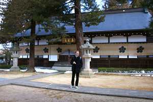 A temple in the Higashiyama district, Takayama, Japan